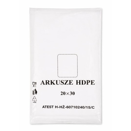 Arkusz foliowy 20 x 30 - 2000 szt. -zdjęcie numer 1