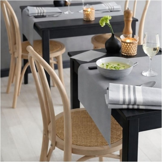 Bieżnik Dunicel Bio w roli - 40 cm x 24 m - Szary 210350 -zdjęcie numer 2