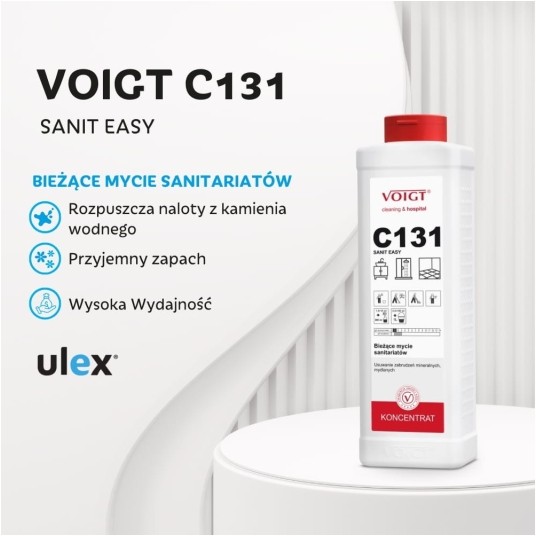 C 131 Sanit Easy - mycie sanitariatów - koncentrat 1 l -zdjęcie numer 2