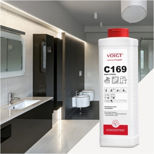 C 169 Sanit Strong - do gruntownego mycia łazienki - koncentrat 1 l -zdjęcie numer 3