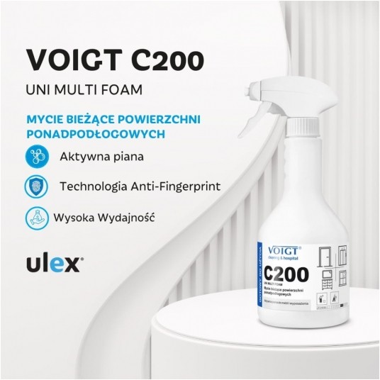 C 200 Uni Multi Foam - do wszystkich powierzchni - piana 600 ml -zdjęcie numer 2