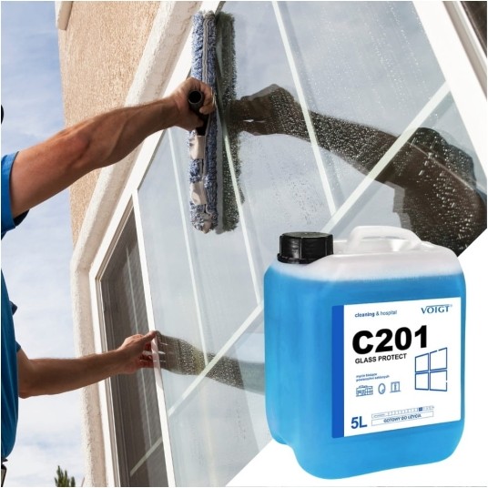 C 201 Glass Protect - do szyb i luster - płyn 5 l -zdjęcie numer 3