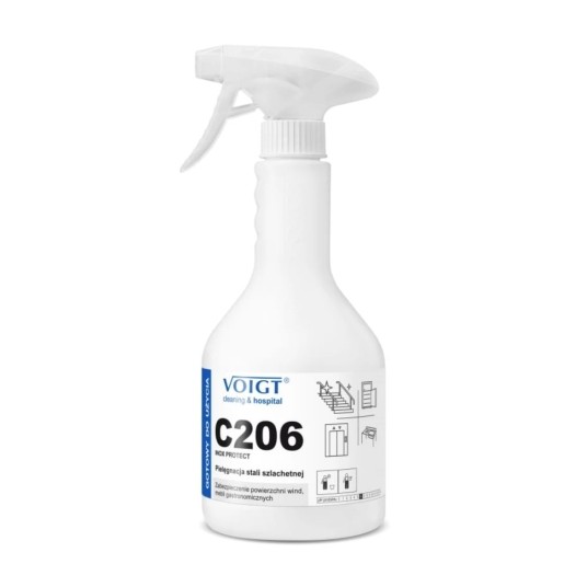 C 206 Inox Protect - do stali szlachetnej - płyn 600 ml -zdjęcie numer 1