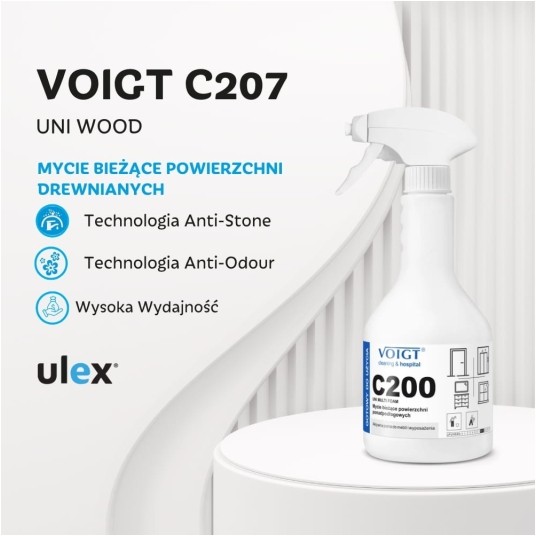 C 207 Uni Wood - do bieżącego mycia powierzchni drewnianych - 0,6 l -zdjęcie numer 2