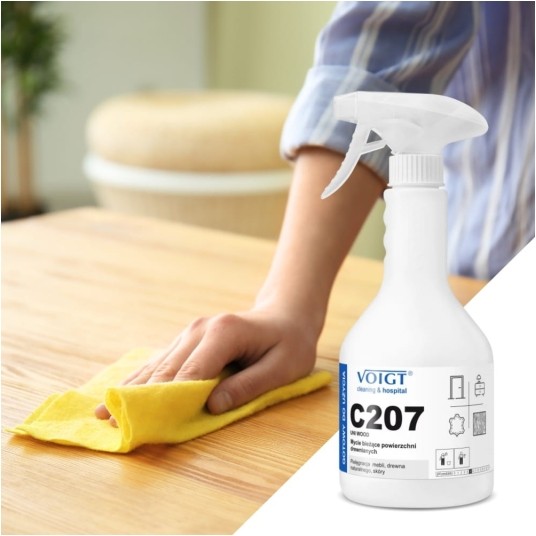C 207 Uni Wood - do bieżącego mycia powierzchni drewnianych - 0,6 l -zdjęcie numer 3