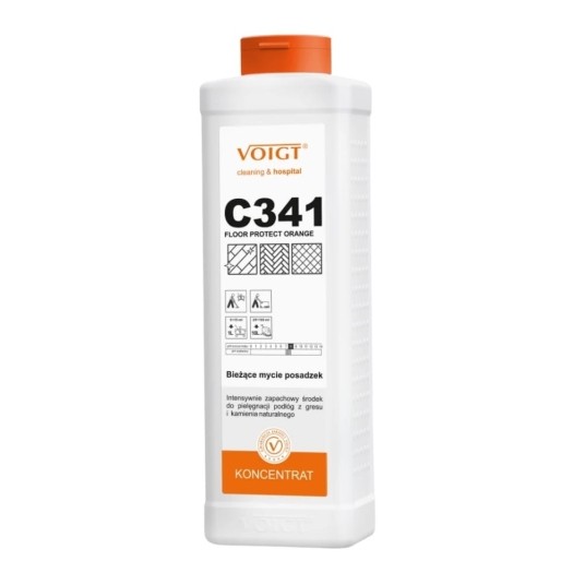 C 341 Floor Protect Orange - płyn do podłóg - koncentrat 1 l -zdjęcie numer 4