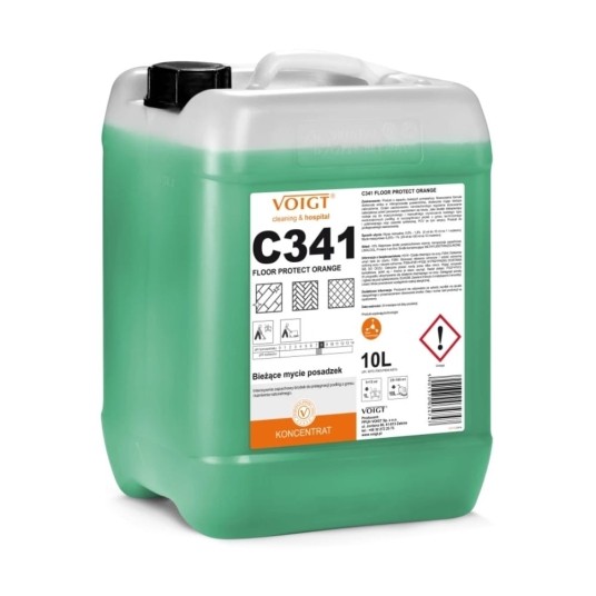 C 341 Floor Protect Orange - płyn do podłóg - koncentrat 10 l -zdjęcie numer 1