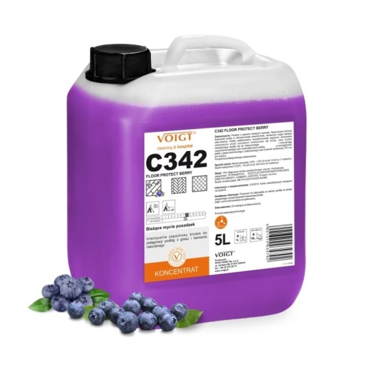 C 342 Floor Protect Berry - płyn do podłóg - koncentrat 5 l -zdjęcie numer 1