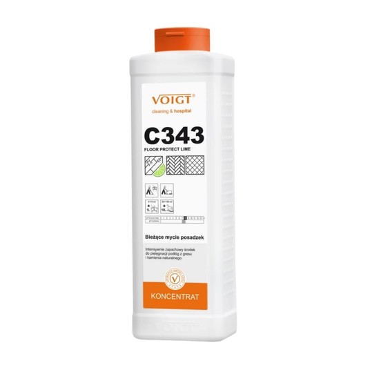 C 343 Floor Protect Lime - płyn do podłóg - koncentrat 1 l -zdjęcie numer 4