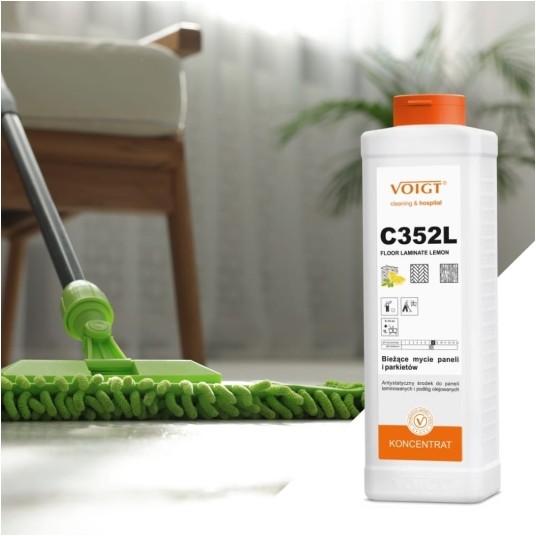 C 352L Floor Laminate Lemon - płyn do paneli i parkietów - koncentrat 1 l -zdjęcie numer 3