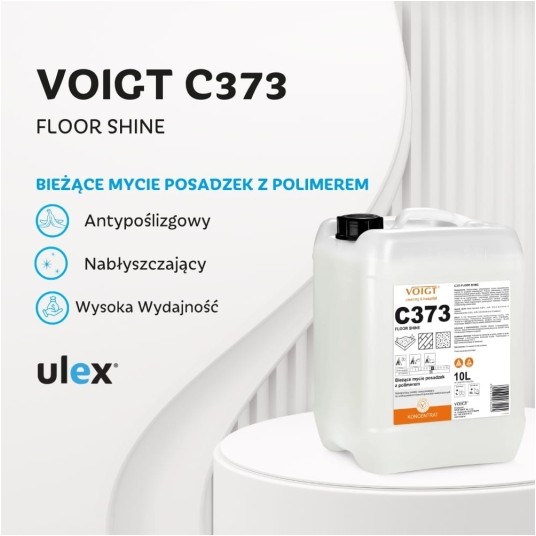 C 373 Floor Shine - płyn do podłogi polimerowej - 10 l -zdjęcie numer 2