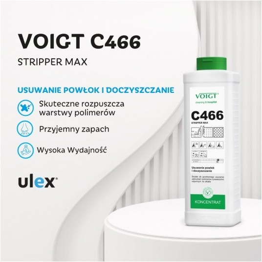 C 466 Stripper Max - do usuwania powłok z podłóg - koncentrat 1 l -zdjęcie numer 2