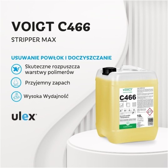C 466 Stripper Max - do usuwania powłok z podłóg - koncentrat 10 l -zdjęcie numer 2
