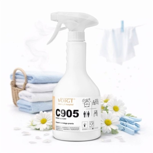 C 905 Fresh Laundry - odświeżacz o zapachu świeżego prania - 600 ml -zdjęcie numer 3