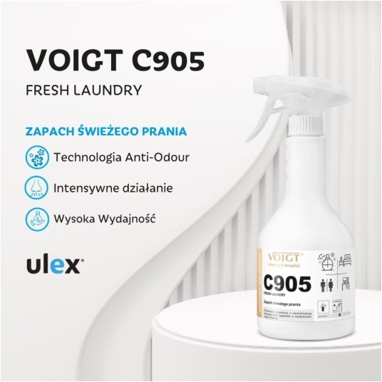 C 905 Fresh Laundry - odświeżacz o zapachu świeżego prania - 600 ml -zdjęcie numer 2