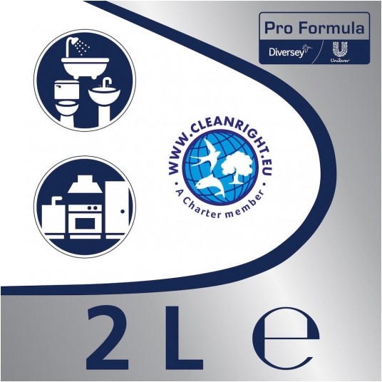 CIF Professional Cream Lemon - mleczko do czyszczenia - cytrynowe - 2 l -zdjęcie numer 2