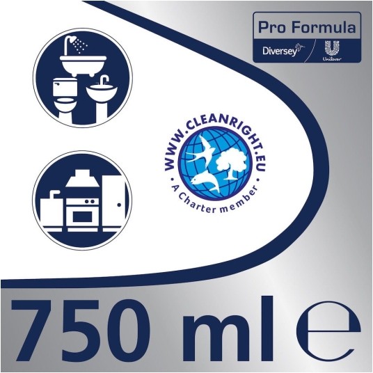 CIF Professional Cream Lemon - mleczko do czyszczenia - cytrynowe 750 ml -zdjęcie numer 2