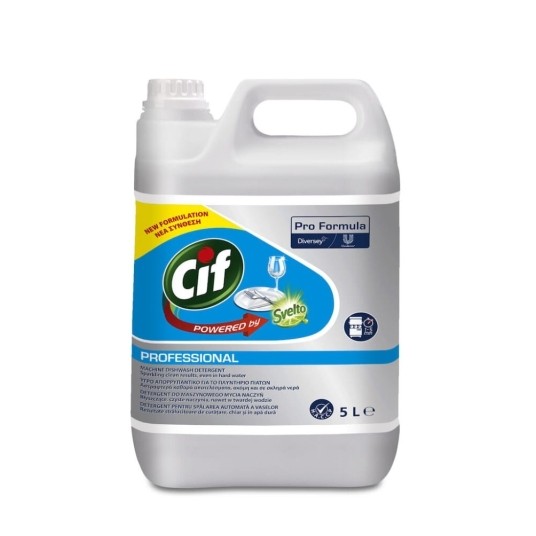 CIF Professional Liquid - płyn do maszynowego mycia naczyń - 5 l -zdjęcie numer 1