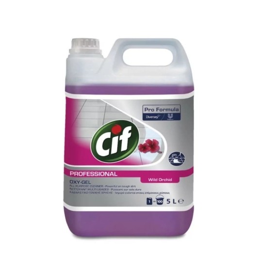 CIF Professional Oxy-Gel Wild Orchid - koncentrat do mycia podłóg - 5 l -zdjęcie numer 1