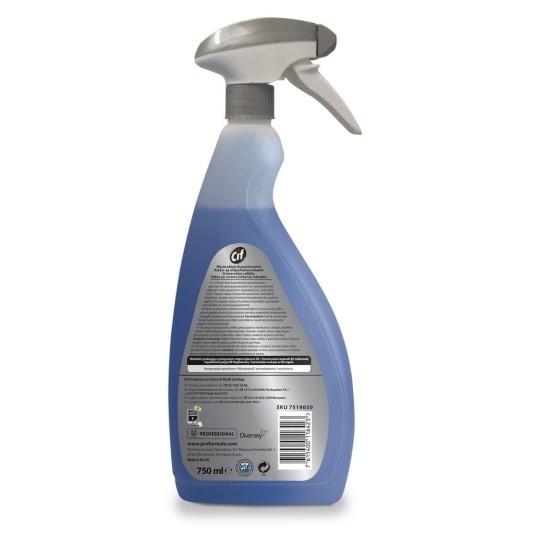 CIF Professional Window - płyn do szyb i luster - 750 ml -zdjęcie numer 4