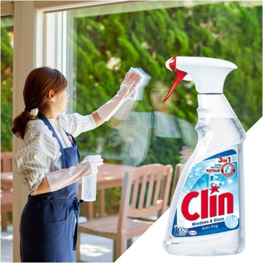 Clin - płyn do mycia szyb - 500 ml -zdjęcie numer 2