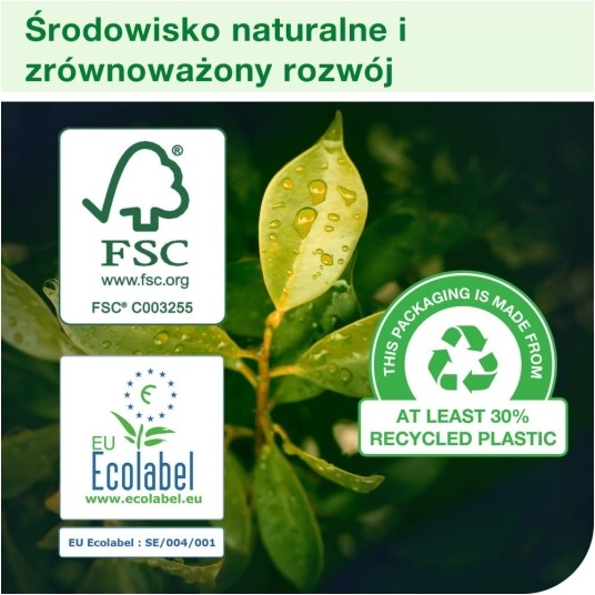Czyściwo papierowe Tork 130033 - Centerfeed maxi - białe - 264 m - 2 rolki - system W1/W2 -zdjęcie numer 3