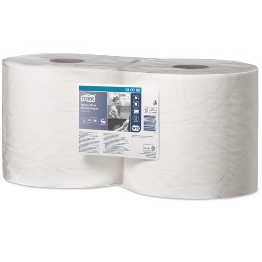 Czyściwo papierowe Tork 130062 - Centerfeed maxi - białe - 170 m - 2 rolki - system W1/W2 -zdjęcie numer 7