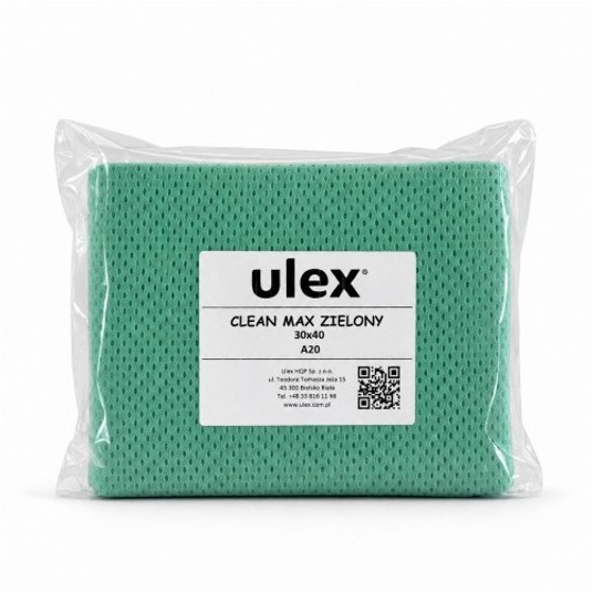 Czyściwo/Ścierka Clean Max 30x40 Zielone a-20 -zdjęcie numer 1