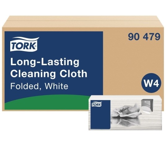 Czyściwo włókninowe Tork 90479 - Top Pak - białe - 90 odcinków - system W4 -zdjęcie numer 1