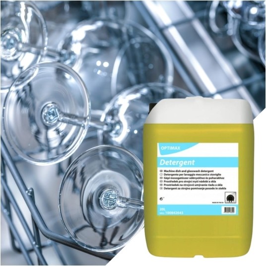 Diversey Optimax Detergent - maszynowe mycie naczyń - 20 l -zdjęcie numer 2