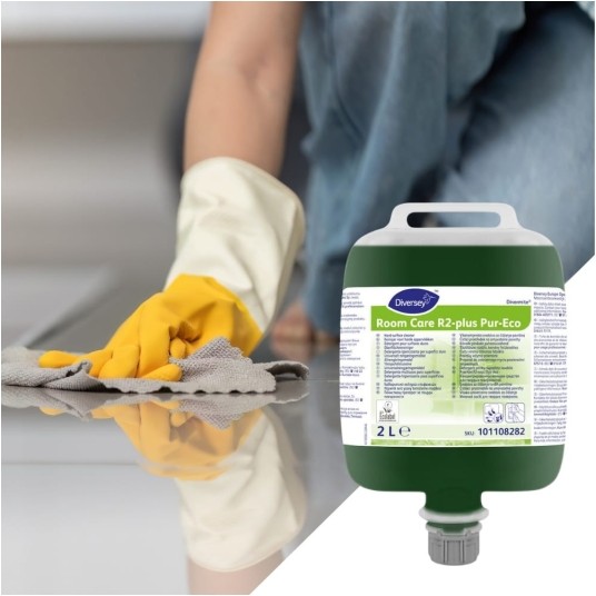 Diversey Room Care R2 - do mycia i dezynfekcji powierzchni - koncentrat - 2 l -zdjęcie numer 2