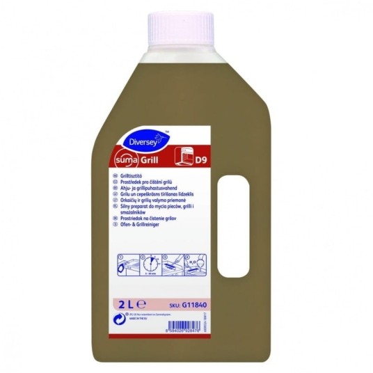 Diversey Suma Grill D9 - do czyszczenia pieców i grilli - 2 l -zdjęcie numer 1