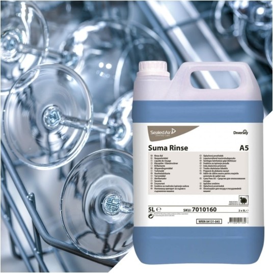 Diversey Suma Rinse - maszynowe płukanie i nabłyszczanie naczyń - koncentrat 5 l -zdjęcie numer 2