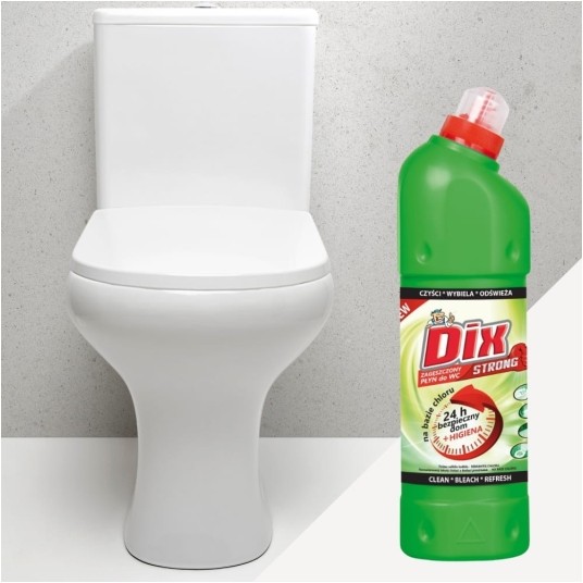 Dix Strong - zagęszczony płyn do WC - 750 ml -zdjęcie numer 2