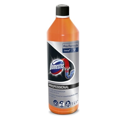 Domestos Professional Drain Unblocker Gel - żel do udrażniania rur - 1000 ml -zdjęcie numer 1
