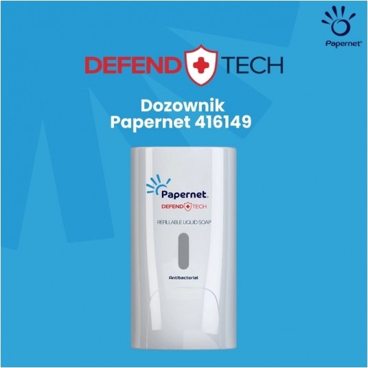 Dozownik Mydła w Płynie - nalewane - Defend Tech 416149 - 1l - 1 szt. -zdjęcie numer 3
