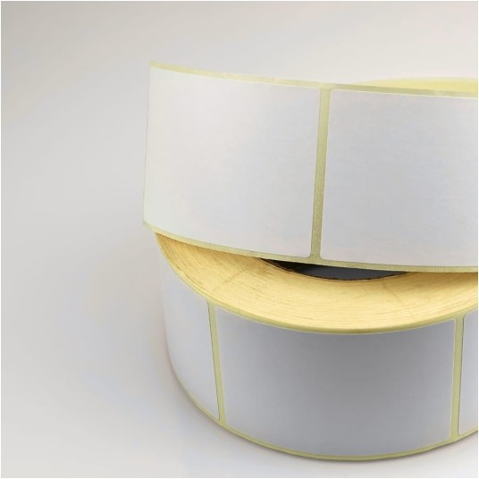 Etykieta termiczna na rolce - 58 mm x 43 mm - 1000 etykiet -zdjęcie numer 2