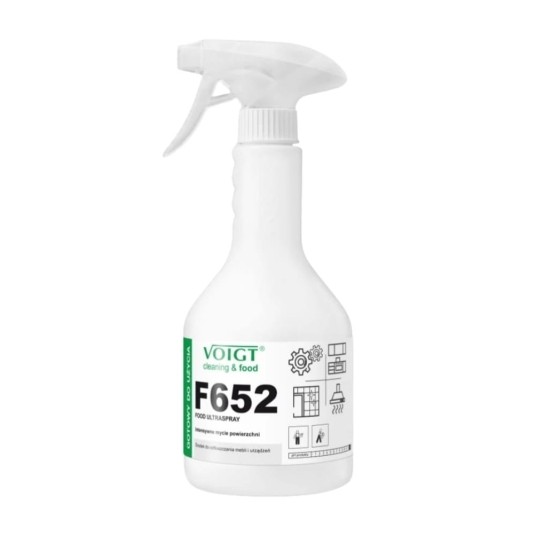 F 652 Food Ultraspray - Intensywne mycie powierzchni - odtłuszczacz - 600 ml -zdjęcie numer 1