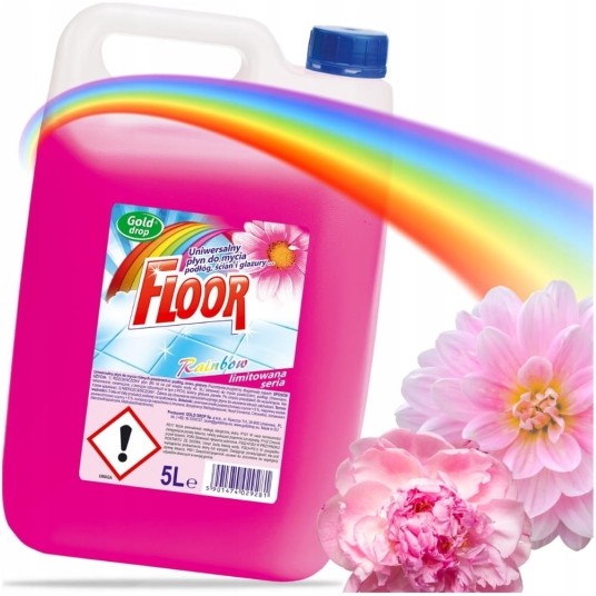 Floor - uniwersalny płyn do podłóg Rainbow 5 l -zdjęcie numer 2