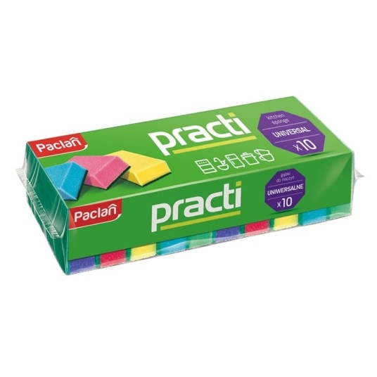 Gąbki do naczyń Practi Kitchen Sponges - 10 szt. -zdjęcie numer 1
