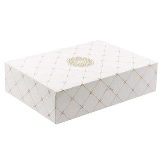 Kartonik na pączki - rozeta - 31 x 22 x 8 cm - 15 szt. -zdjęcie numer 1