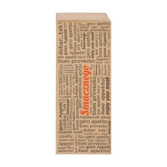Koperta hot-dog francuski 17 x 7,5 cm - kraft - 200 szt. -zdjęcie numer 1