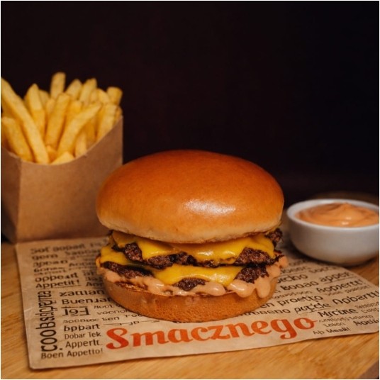Koperta na burgera 15 x 16 cm - kraft - 200 szt. -zdjęcie numer 2