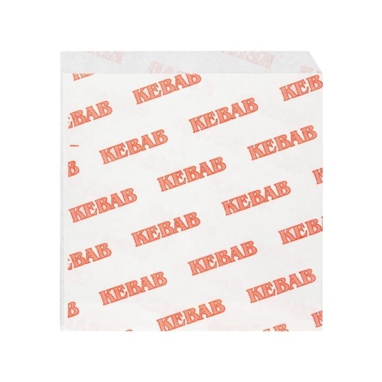 Koperta na kebab 16 x 15 cm - 200 szt. -zdjęcie numer 1