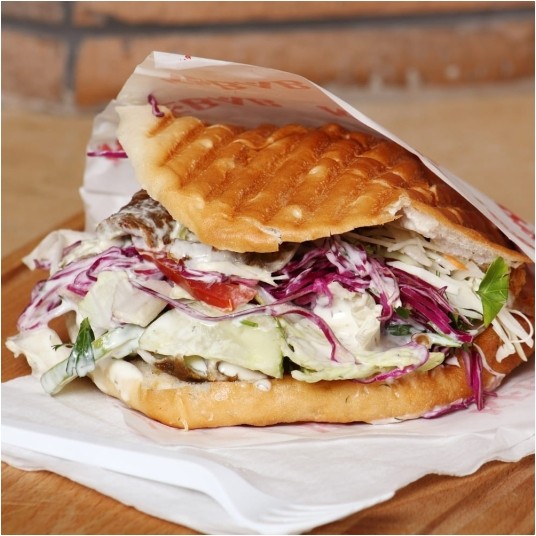 Koperta na kebab 16 x 15 cm - 200 szt. -zdjęcie numer 2