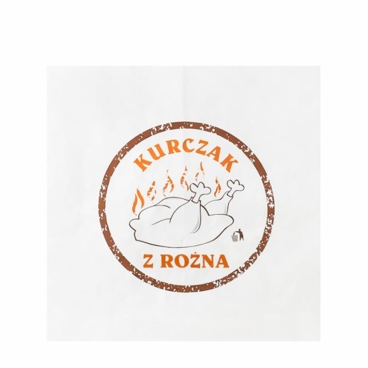 Koperta na kurczaka 24,5 x 24 cm - 100 szt. -zdjęcie numer 1