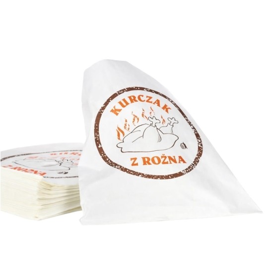 Koperta na kurczaka 24,5 x 24 cm - 100 szt. -zdjęcie numer 2