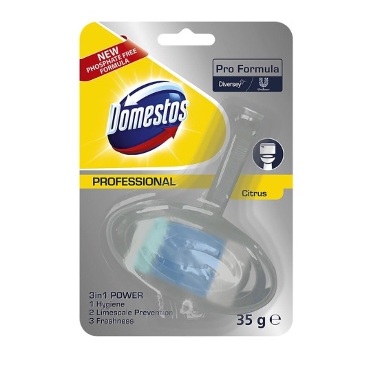 Kostka do WC Domestos Rim Blocks 3in1 Power Citrus - 35g -zdjęcie numer 1