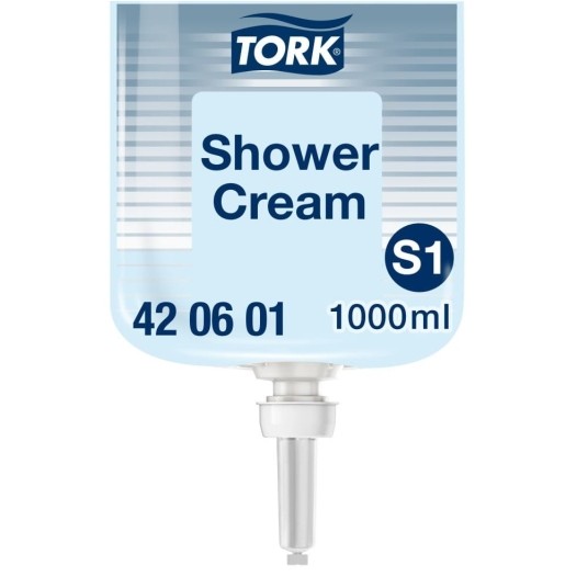 Kremowy żel pod prysznic Tork 420601 - system S1 - 1000 ml -zdjęcie numer 1