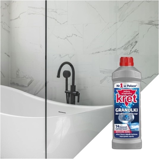 Kret - granulki do udrożniania rur - 560 g -zdjęcie numer 2